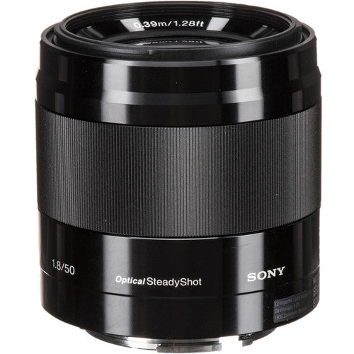 Lente Sony E 50 mm f/1.8 OSS (negro)