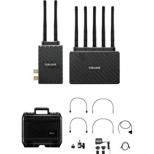 Kit transmisor/receptor Teradek Bolt 6 LT 750 3G-SDI/HDMI