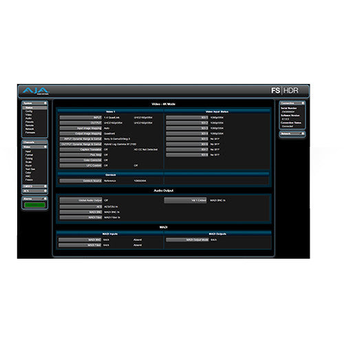 Convertidor AJA FS-HDR HDR / WCG / Sincronizador de cuadros Aja