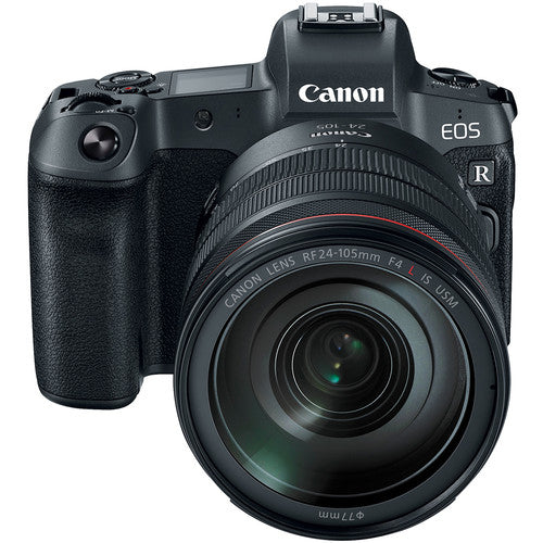 Cámara sin espejo Canon EOS R con lente de 24-105 mm f/4 Canon