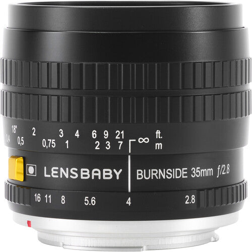 Lente Lensbaby Burnside 35mm f/2.8 para Canon RF Burnside