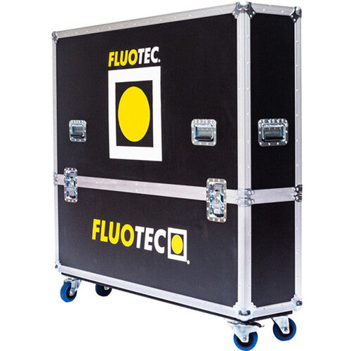 Fluotec CineLight Color480 4X4 DMX LED Panel Kit with Yoke and Cargo Case Fluotec