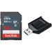 Tarjeta de memoria SanDisk Ultra SDXC UHS-I de 64 GB con lector de tarjetas SD sandisk