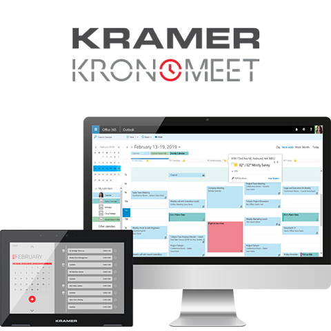 Reserva y programación de habitaciones Kramer KronoMeet Kramer