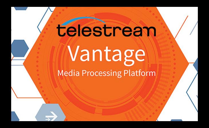 Telestream Vantage plataforma procesamiento Telestream